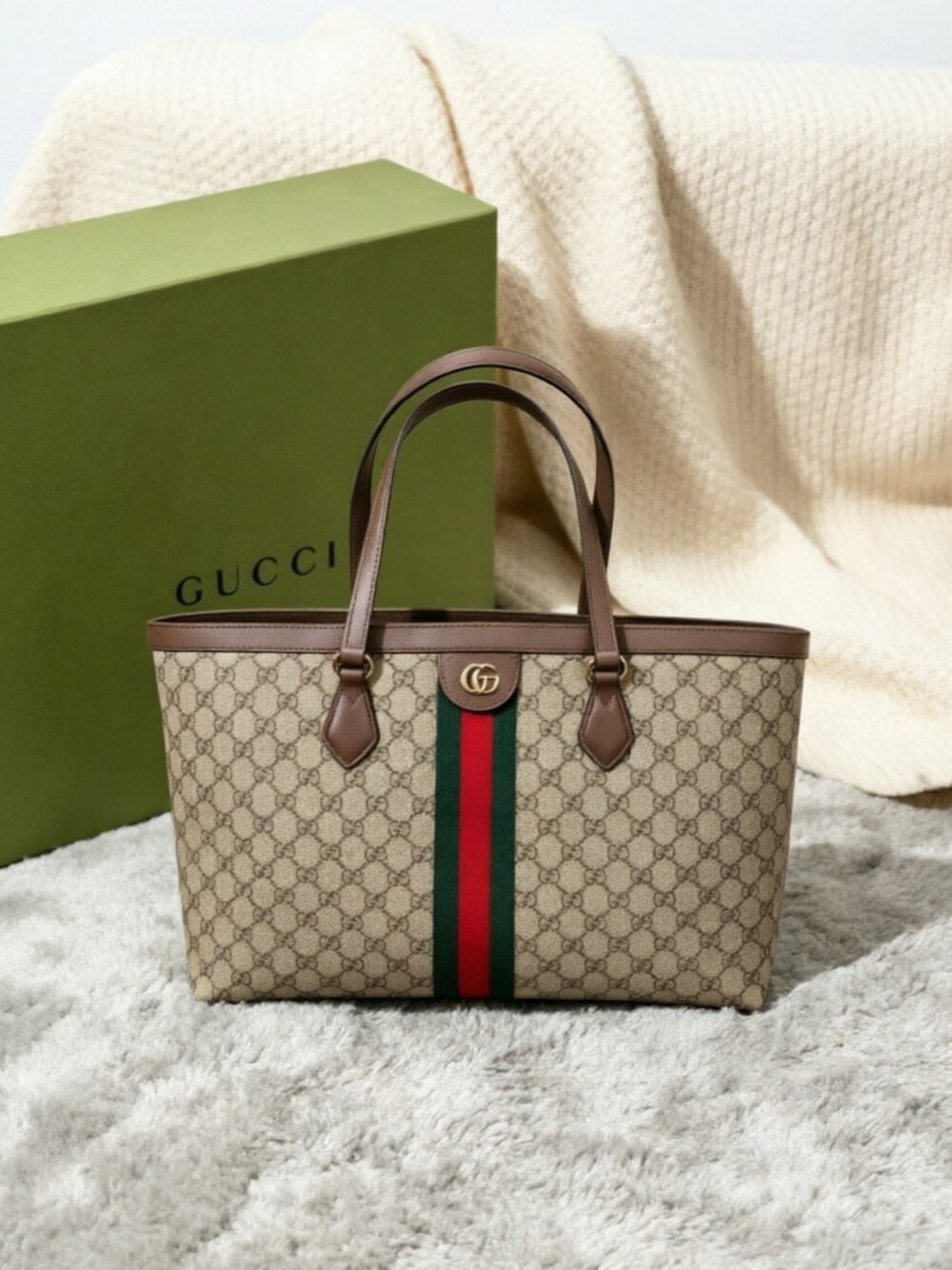 Gucci Ophidia Medium Tote Bag